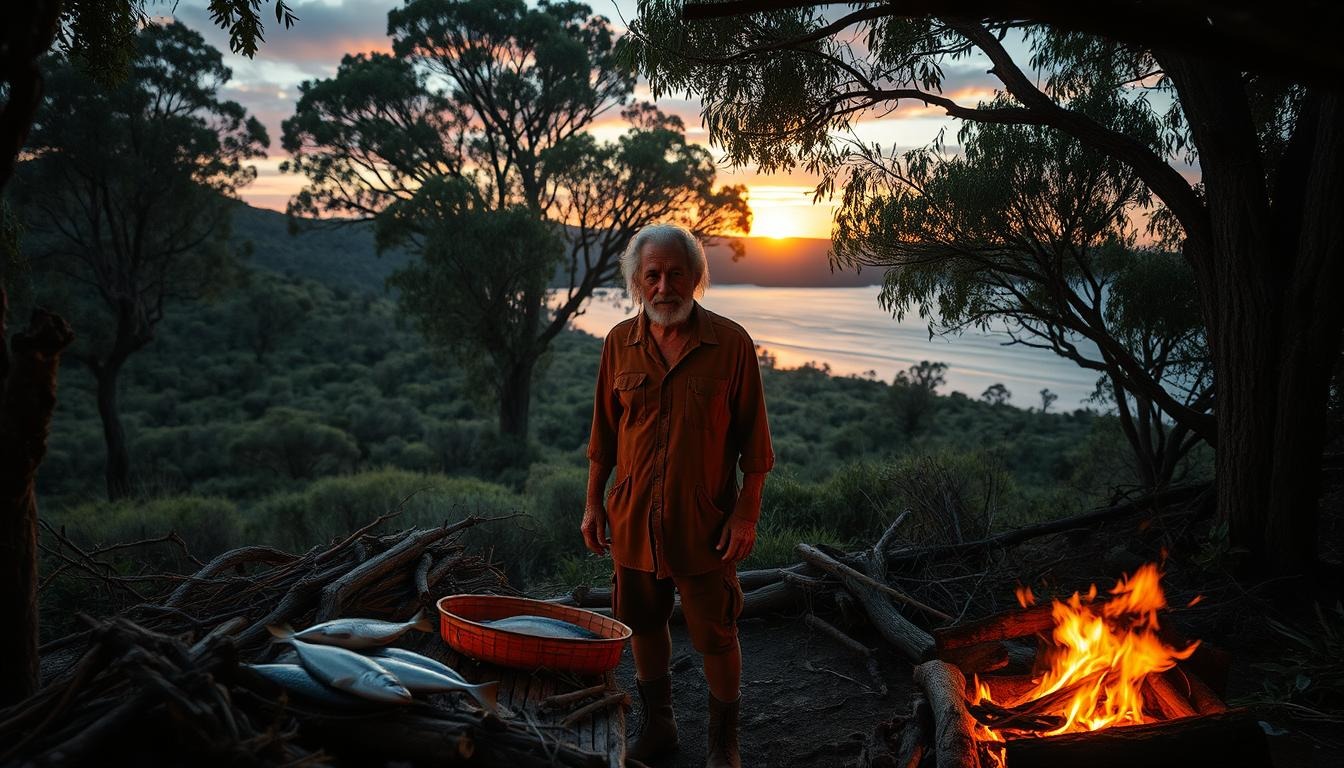 3 Days Solo Survival in the Australian Wilderness | Catch & Cook, Bushcraft Island Camping, No Food