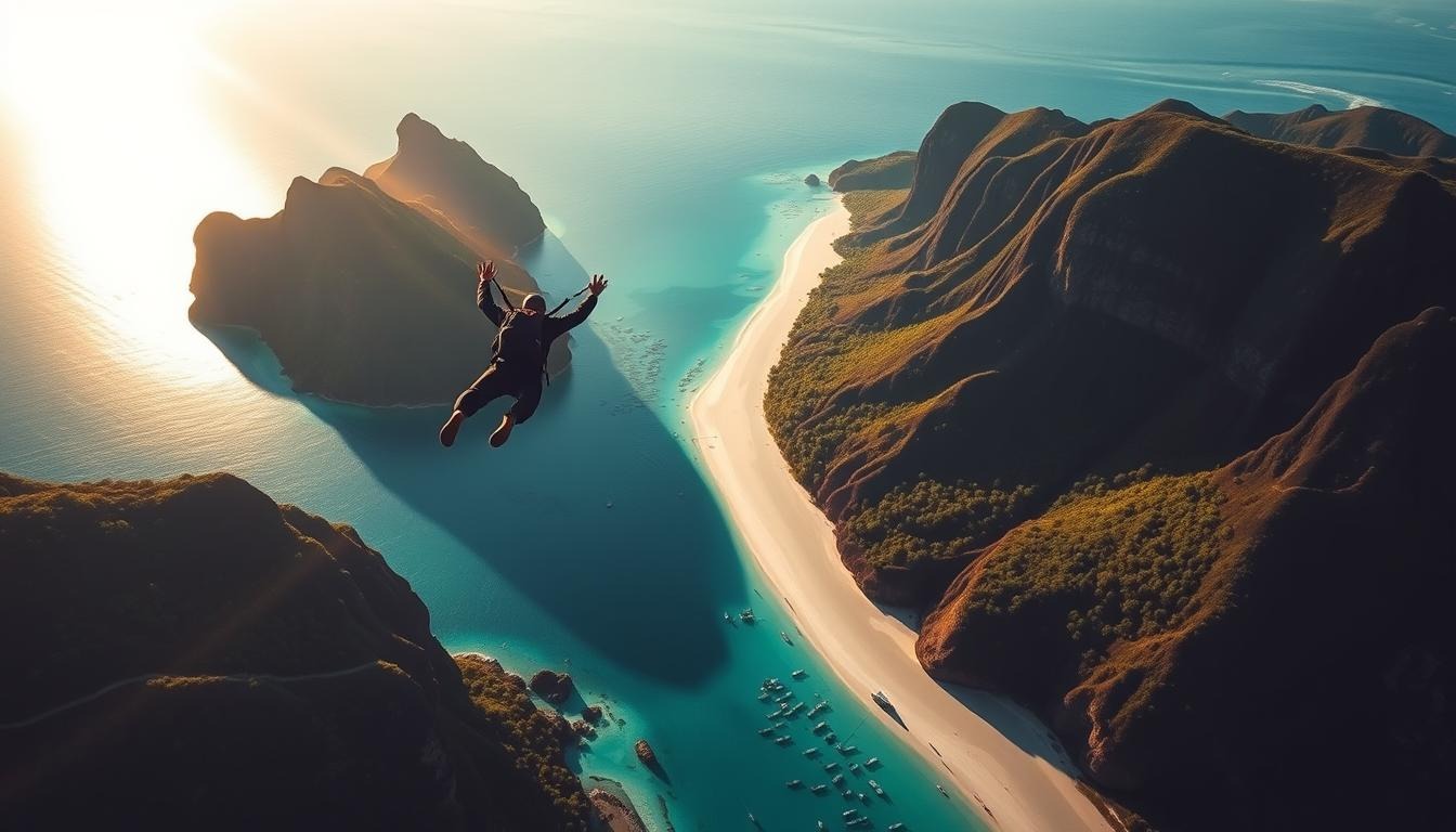 Epic Wingsuit Flying Over Kooddoo Island, Maldives – The Ultimate Sky Adventure by Tsunami Skydivers